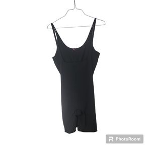 Spanx Invisible Shaping Open-Bust Mid-Thigh Bodysuit